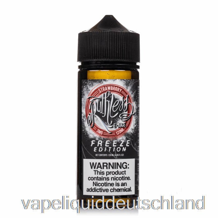 Erdbeere – Freeze Edition – Rücksichtsloser Dampf – 120 Ml 0 Mg Vape-Flüssigkeit